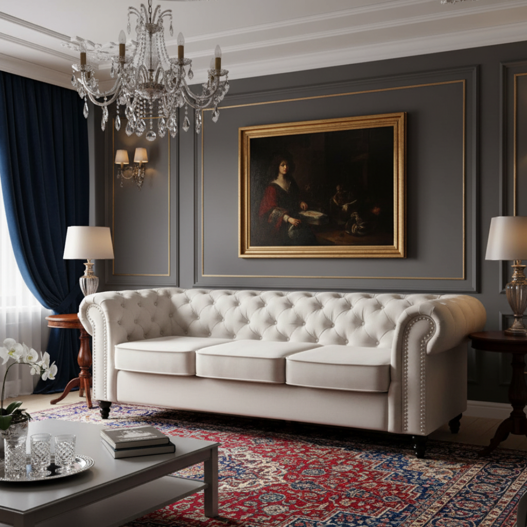 Mellowly 3-Seater Sofa - Beige