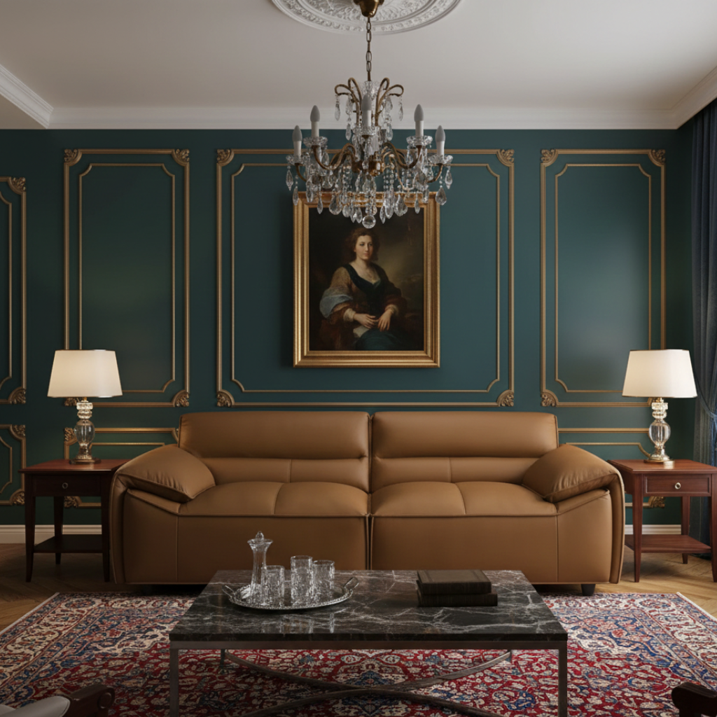 Jordie 2-Seater Sofa – Genuine Leather Tan