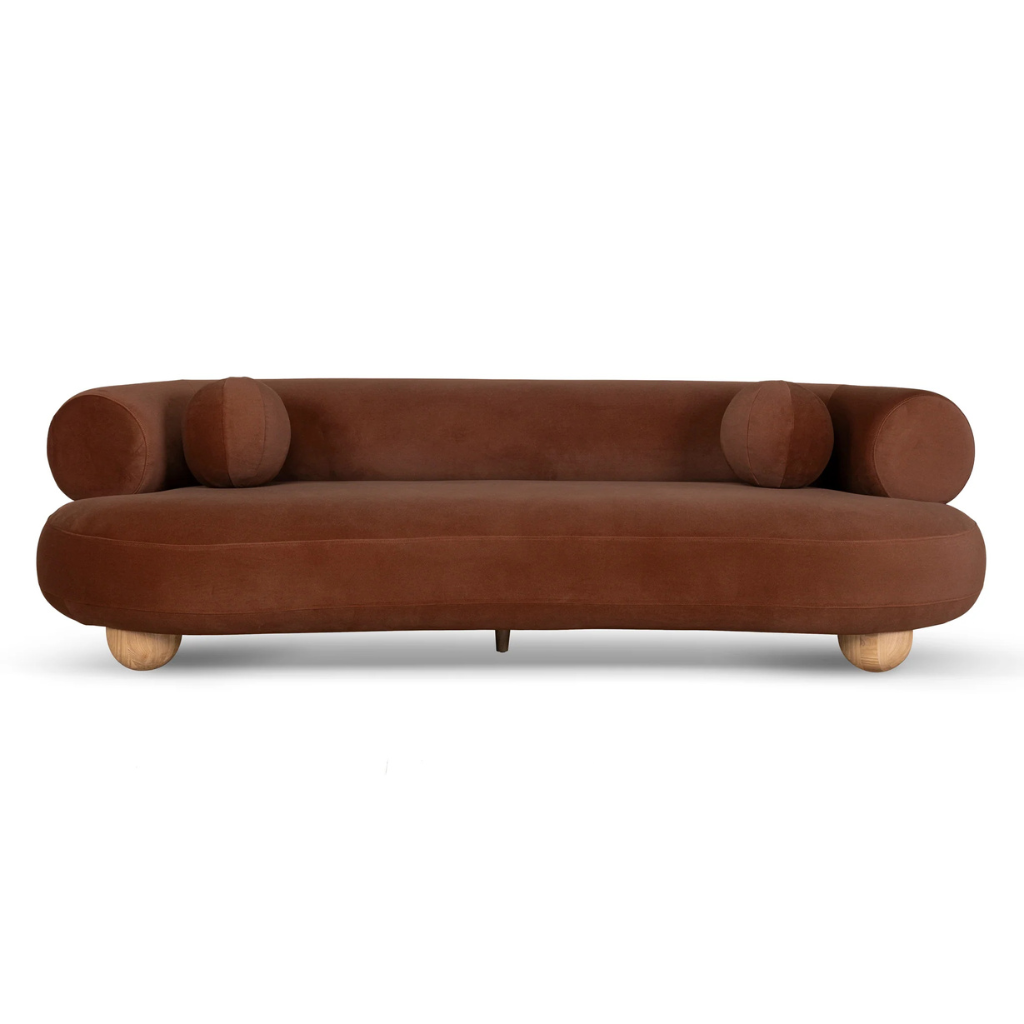 Nimbus 3 Seater Sofa – Red Bronze