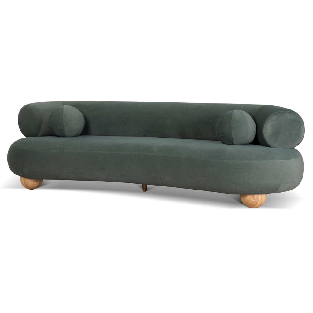 Nimbus 3 Seater Sofa – Burnt Green