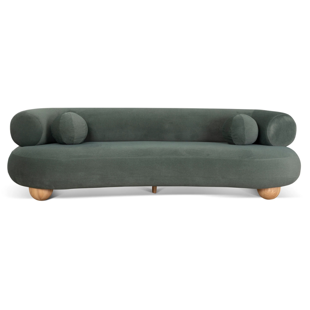 Nimbus 3 Seater Sofa – Burnt Green